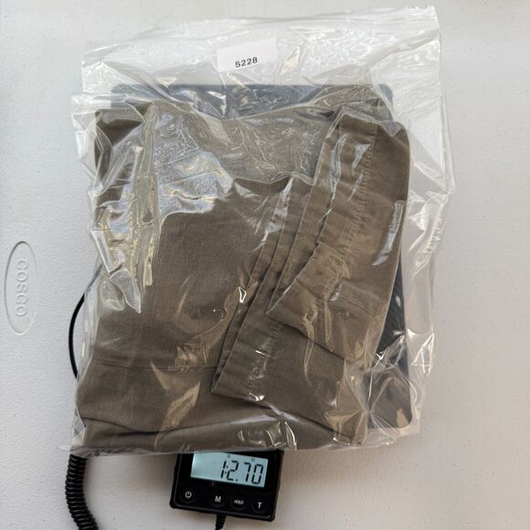 Dr. Collectors‎ Teddy Forever Pants Men’s XS Beige Button Fly Drawstring Fatigue - Picture 10 of 10